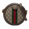 Gucci Mini GG Supreme Web Ophidia Round Crossbody Secondhand