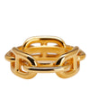 Hermès Gold Plated Chaine d'Ancre Scarf Ring Secondhand