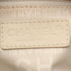 Chanel CC Canvas Chocolate Bar No.5 Camellia Bowling Bag Secondhand