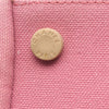 Chanel CC Canvas Chocolate Bar No.5 Camellia Bowling Bag Secondhand