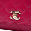 Chanel Quilted Lambskin Trendy CC Wallet On Chain Secondhand