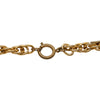 Secondhand Chanel CC Gold Plated Strass Medallions Pendant Necklace
