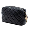 Chanel CC Quilted Lambskin Diamond Camera Bag Secondhand