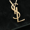 Secondhand Saint Laurent Small Velvet Monogram Sunset Crossbody