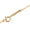 Tiffany Elsa Peretti 18K Yellow Gold Open Heart Pendant Necklace Secondhand