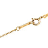 Tiffany Elsa Peretti 18K Yellow Gold Open Heart Pendant Necklace Secondhand