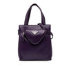 Prada Nappa Front Pocket Satchel Secondhand