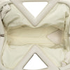 Bottega Veneta Small Lambskin Knit The Point Triangle Satchel Secondhand