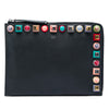 Fendi Studded Leather Clutch Secondhand