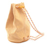Hermès Wool Les Cabanes Drawstring Bag Secondhand
