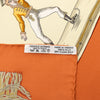 Secondhand Hermès Les Plaisirs du Froid Silk Scarf 90