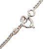 Chanel CC Brass and Enamel Pendant Necklace Secondhand