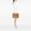 LOEWE Paulas Ibiza Leather Lion and Floral Print Clutch Secondhand