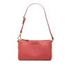 Prada Bicolor Saffiano Shoulder Bag Secondhand