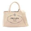 Prada Small Canvas Canapa Logo Satchel Secondhand