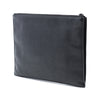 Saint Laurent Croc Embossed Leather Monogram Clutch Secondhand