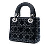 Dior Mini Satin Cannage Strass Crystal Embellished Lady Dior Secondhand