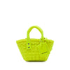 Balenciaga Faux Leather Bistro Basket Bag XXS Secondhand