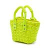 Balenciaga Faux Leather Bistro Basket Bag XXS Secondhand