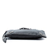 Balenciaga Goatskin Motocross Classic Metallic Edge Clutch Secondhand