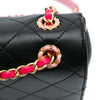 Secondhand Chanel Quilted Calfskin CC Chain Logo Crossbody