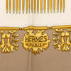 Hermès Les Cavaliers d Or Silk Scarf 90 Secondhand