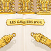 Hermès Les Cavaliers d Or Silk Scarf 90 Secondhand