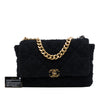 Chanel Maxi Tweed 19 Flap Secondhand