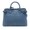 Burberry Medium Leather and House Check Banner Satchel Secondhand