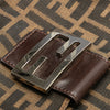 Fendi Zucca Canvas Shoulder Bag Secondhand