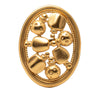 Dior Gold Plated Perfume Bottle Brooch Secondhand