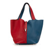 Secondhand Hermès Bicolor Clemence Picotin Lock 22