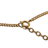 Dior Gold Plated Crystal CD Diamond Pendant Necklace Secondhand