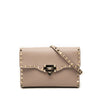 Valentino Small Pebbled Calfskin Rockstud Flap Crossbody Secondhand