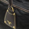 Secondhand Prada Saffiano Trimmed Tessuto Satchel