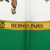 Hermès La Promenade de Longchamps Silk Scarf 90 Secondhand