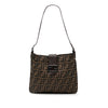 Fendi Zucca Canvas Shoulder Bag Secondhand
