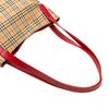 Burberry Haymarket Check Canvas Tote Secondhand