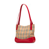 Burberry Haymarket Check Canvas Tote Secondhand
