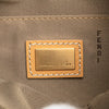 Fendi Zucchino Canvas Oyster Shoulder Bag Secondhand