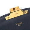 Secondhand Celine Teen Embroidered Canvas and Calfskin Triomphe Crossbody