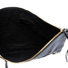 Secondhand Balenciaga Goatskin Motocross Classic Metallic Edge Clutch