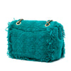 Chanel Small Wool Tweed Giant Logo Flap Secondhand