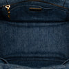 Secondhand Prada Small Denim Canapa Logo Tote