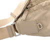 Prada Tessuto Zip Double Buckle Messenger Bag Secondhand