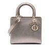 Dior Medium Metallic Patent Microcannage Lady Dior Secondhand