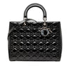 Dior Large Patent Cannage Lady Dior Secondhand