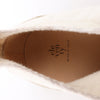 ELEVENTY Panelled Knitted Sneakers in Beige, Size 44 EU Secondhand