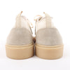 ELEVENTY Panelled Knitted Sneakers in Beige, Size 44 EU Secondhand