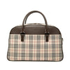 Secondhand Burberry House Check Canvas Satchel